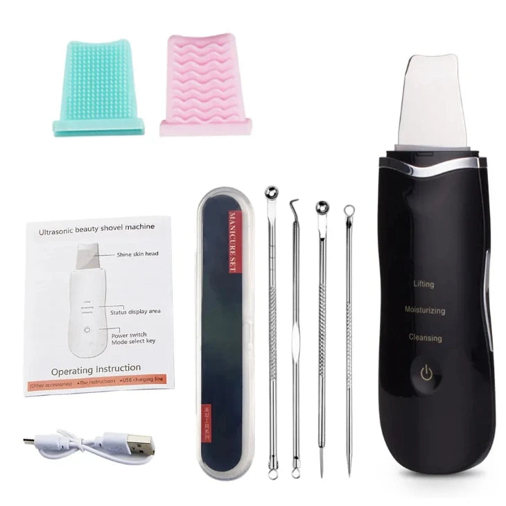 Epurateur de peau pour visage, nettoyeur Ultrasonique