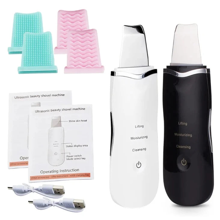 Epurateur de peau pour visage, nettoyeur Ultrasonique