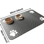 Tapis absorbant gamelle animaux