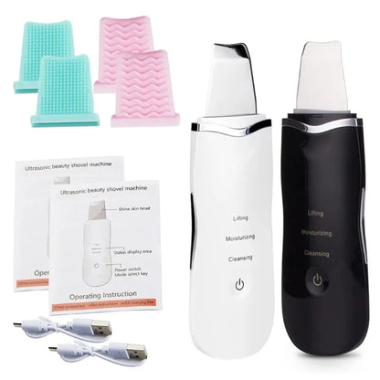 Epurateur de peau pour visage, nettoyeur Ultrasonique