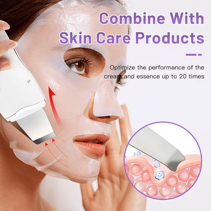 Epurateur de peau pour visage, nettoyeur Ultrasonique