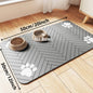 Tapis absorbant gamelle animaux