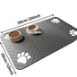 Tapis absorbant gamelle animaux
